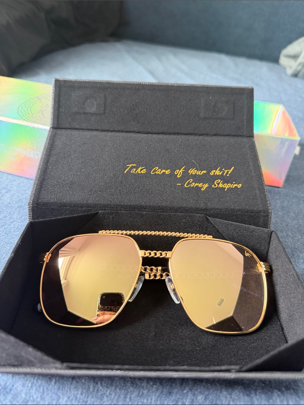 Vintage Frames XL Cuban Link Edition 24KT Gold - Picture 2 of 16
